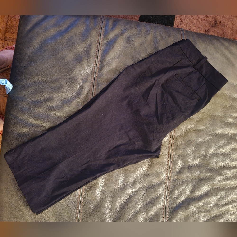 NWOT Lane Bryant "The Allie" Black Capri Pants Sz 18P